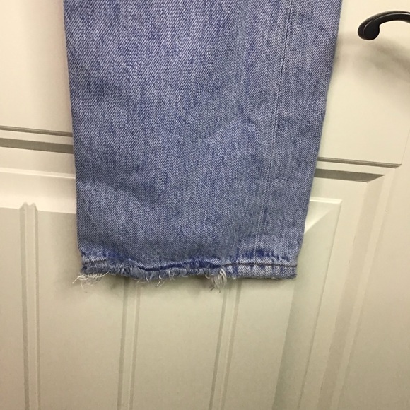 AGOLDE Riley High Rise Straight Crop Jeans in Shatter Size 27. - Picture 6 of 13